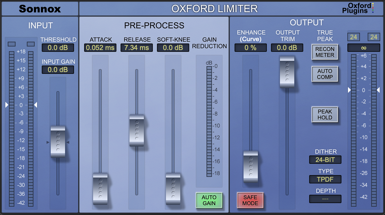 Sonnox Oxford Limiter